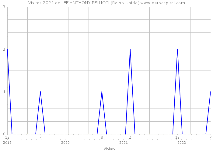 Visitas 2024 de LEE ANTHONY PELLICCI (Reino Unido) 