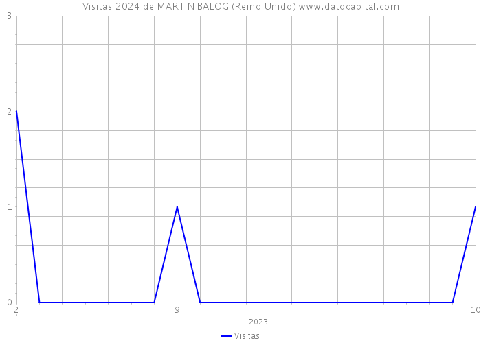 Visitas 2024 de MARTIN BALOG (Reino Unido) 