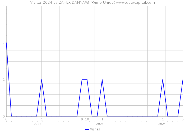 Visitas 2024 de ZAHER DANNAWI (Reino Unido) 