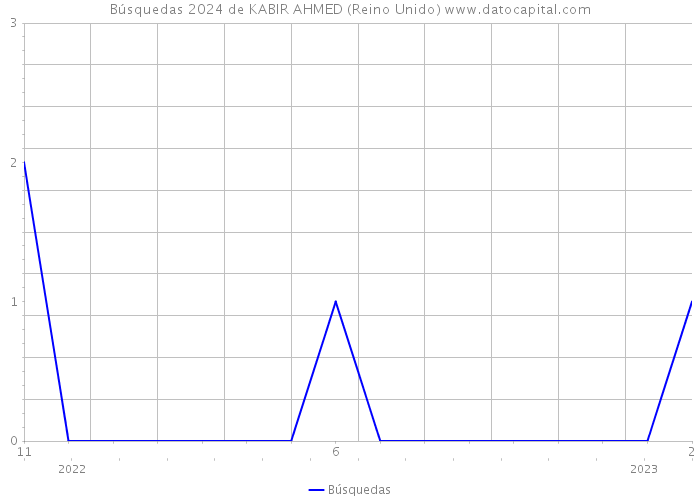 Búsquedas 2024 de KABIR AHMED (Reino Unido) 