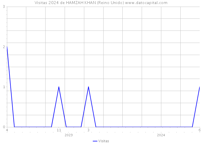 Visitas 2024 de HAMZAH KHAN (Reino Unido) 