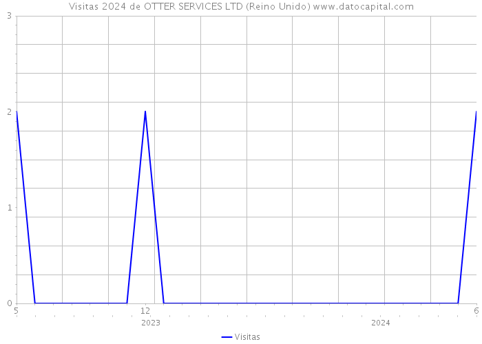 Visitas 2024 de OTTER SERVICES LTD (Reino Unido) 