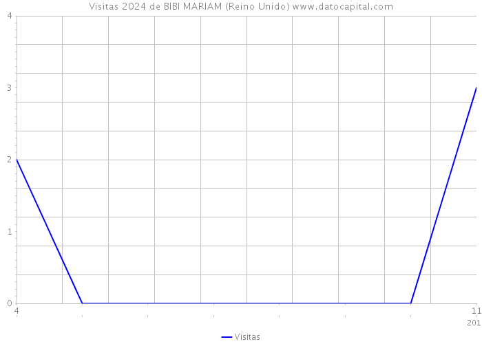 Visitas 2024 de BIBI MARIAM (Reino Unido) 