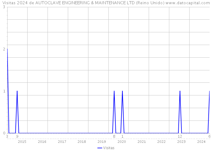 Visitas 2024 de AUTOCLAVE ENGINEERING & MAINTENANCE LTD (Reino Unido) 