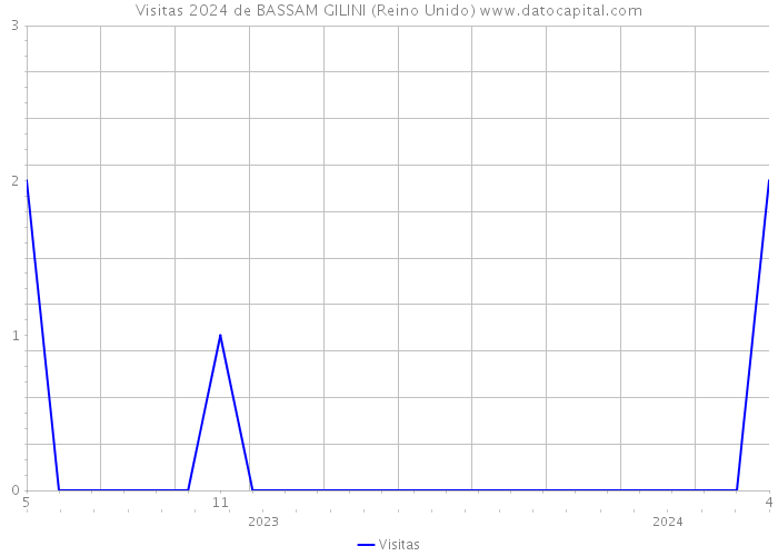 Visitas 2024 de BASSAM GILINI (Reino Unido) 