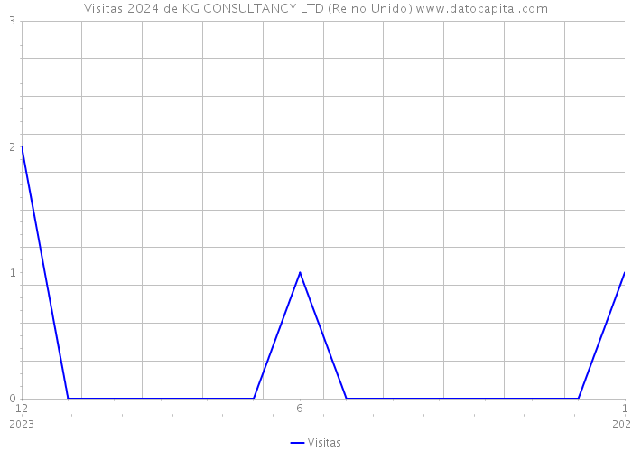 Visitas 2024 de KG CONSULTANCY LTD (Reino Unido) 