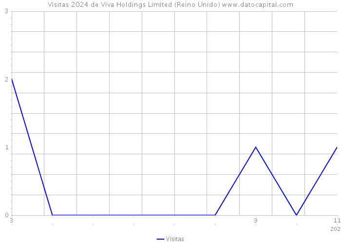 Visitas 2024 de Viva Holdings Limited (Reino Unido) 