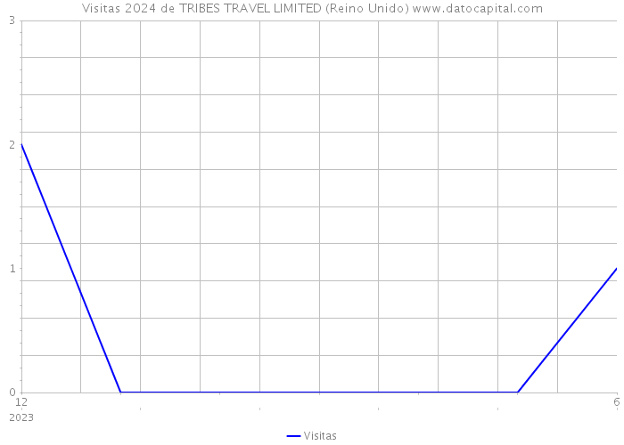 Visitas 2024 de TRIBES TRAVEL LIMITED (Reino Unido) 