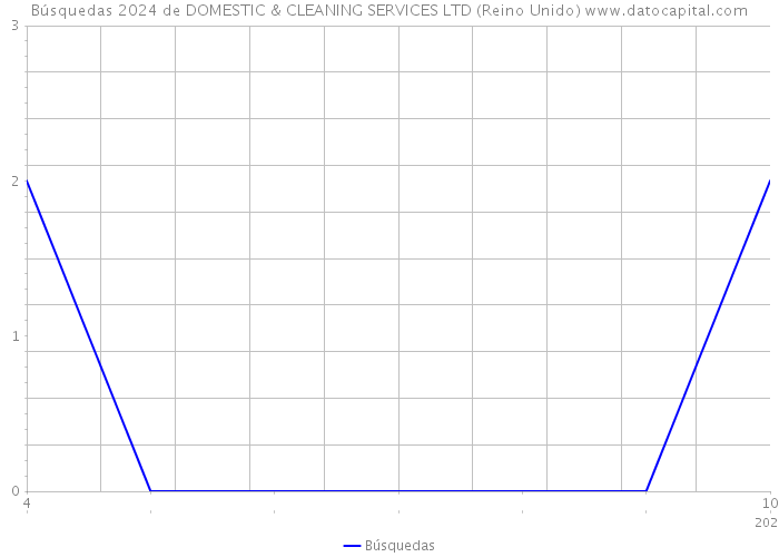 Búsquedas 2024 de DOMESTIC & CLEANING SERVICES LTD (Reino Unido) 