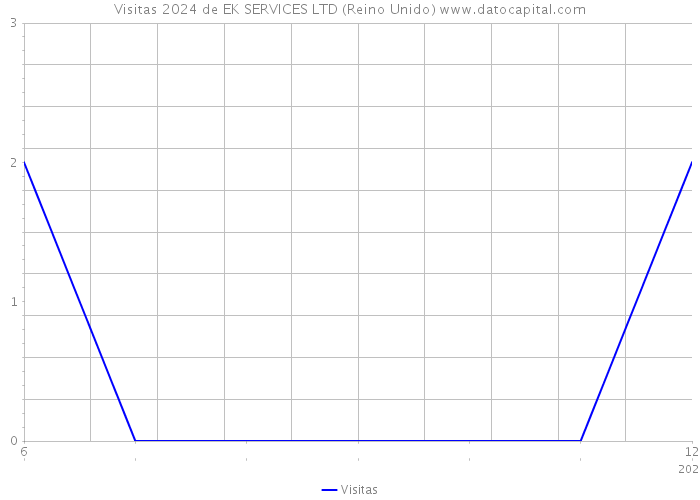 Visitas 2024 de EK SERVICES LTD (Reino Unido) 