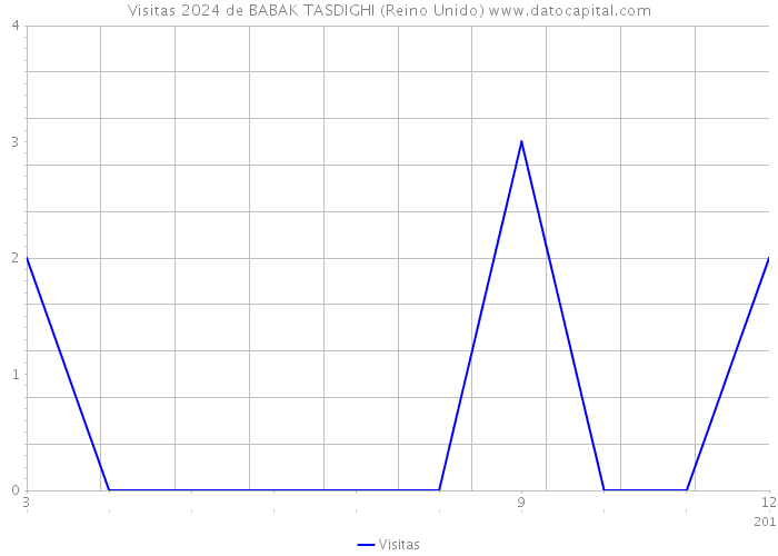 Visitas 2024 de BABAK TASDIGHI (Reino Unido) 