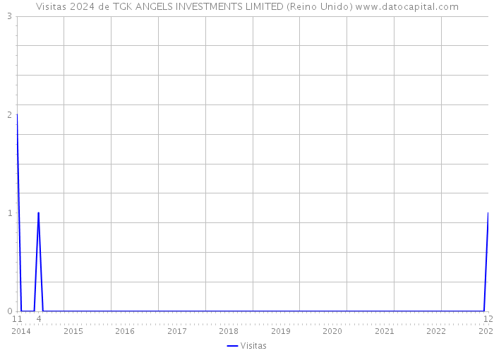 Visitas 2024 de TGK ANGELS INVESTMENTS LIMITED (Reino Unido) 