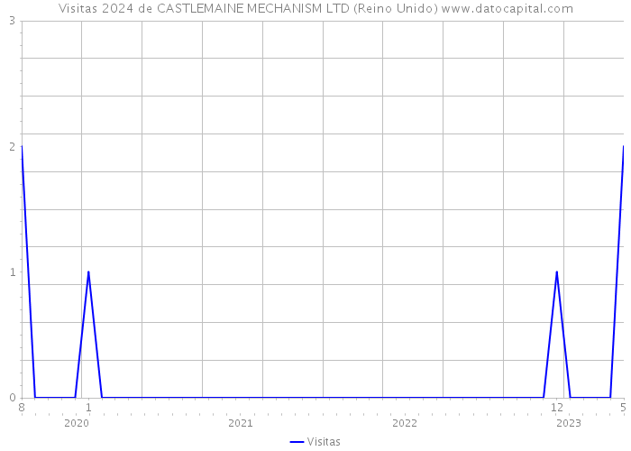 Visitas 2024 de CASTLEMAINE MECHANISM LTD (Reino Unido) 