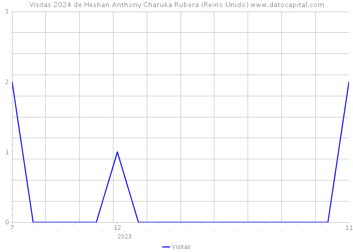 Visitas 2024 de Heshan Anthony Charuka Rubera (Reino Unido) 