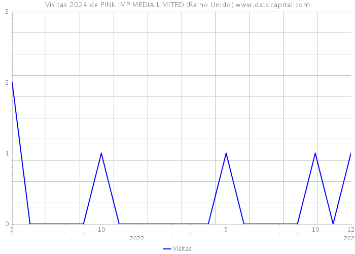 Visitas 2024 de PINK IMP MEDIA LIMITED (Reino Unido) 