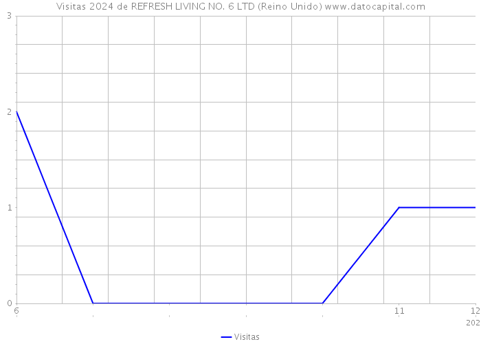 Visitas 2024 de REFRESH LIVING NO. 6 LTD (Reino Unido) 
