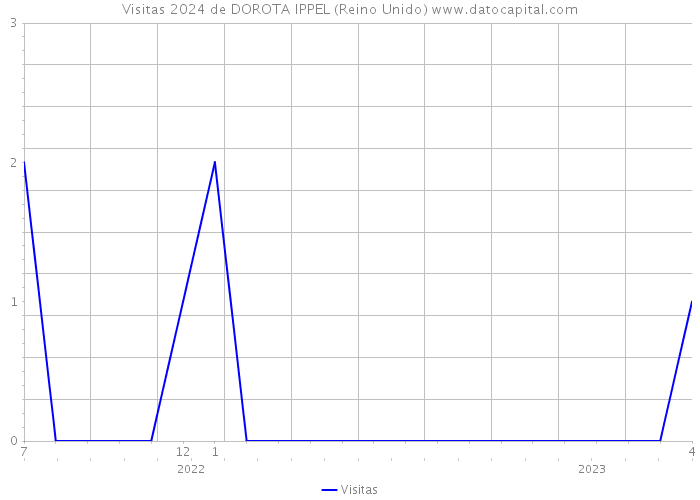 Visitas 2024 de DOROTA IPPEL (Reino Unido) 