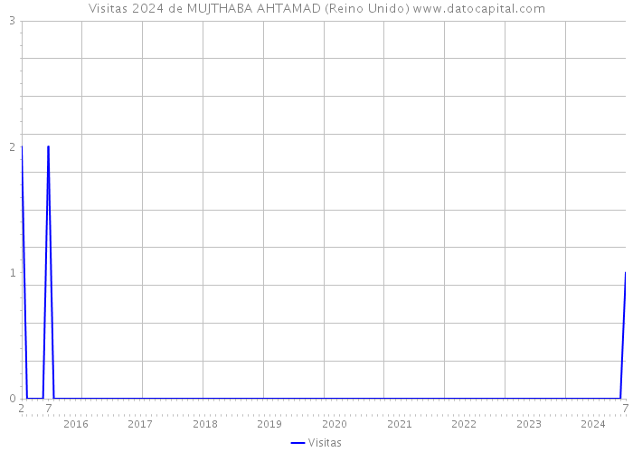 Visitas 2024 de MUJTHABA AHTAMAD (Reino Unido) 