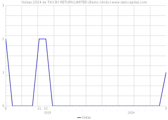 Visitas 2024 de TAX BY RETURN LIMITED (Reino Unido) 