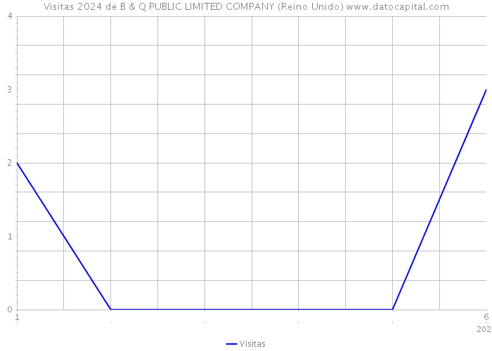 Visitas 2024 de B & Q PUBLIC LIMITED COMPANY (Reino Unido) 