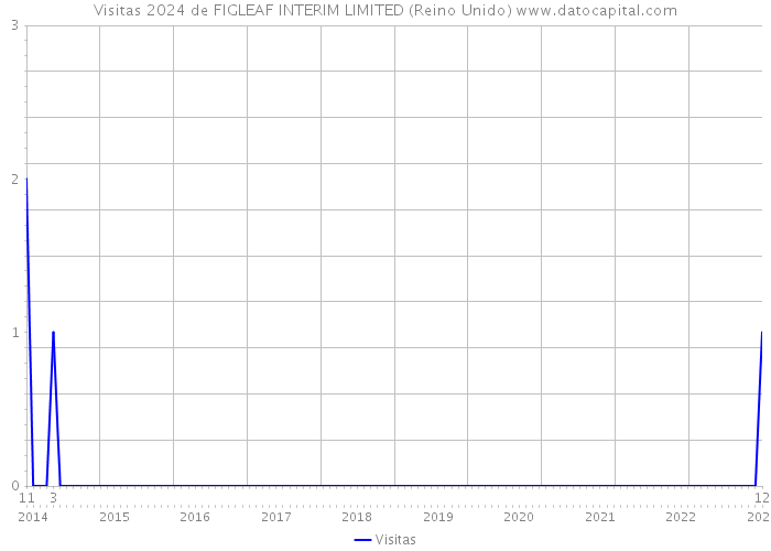 Visitas 2024 de FIGLEAF INTERIM LIMITED (Reino Unido) 