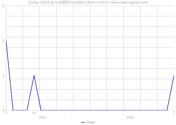 Visitas 2024 de KADEEM ALGHALI (Reino Unido) 