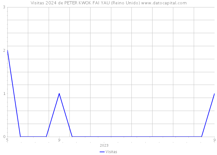 Visitas 2024 de PETER KWOK FAI YAU (Reino Unido) 