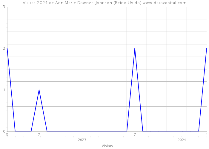 Visitas 2024 de Ann Marie Downer-Johnson (Reino Unido) 