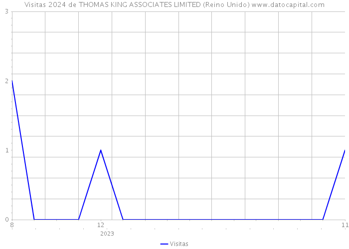 Visitas 2024 de THOMAS KING ASSOCIATES LIMITED (Reino Unido) 