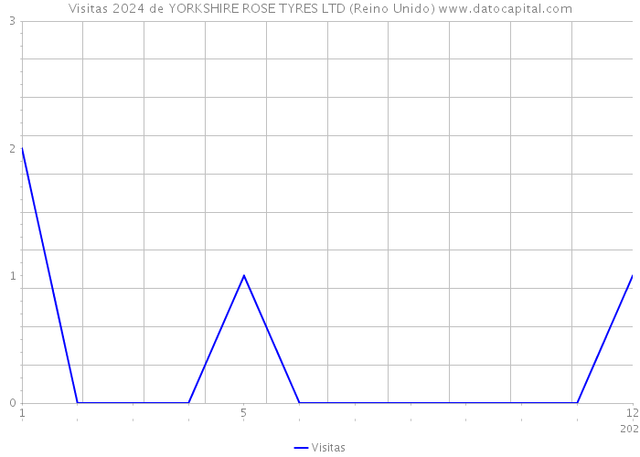 Visitas 2024 de YORKSHIRE ROSE TYRES LTD (Reino Unido) 