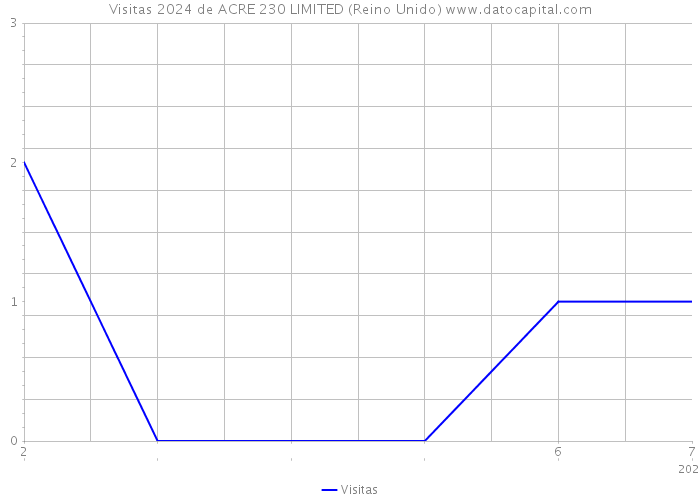 Visitas 2024 de ACRE 230 LIMITED (Reino Unido) 