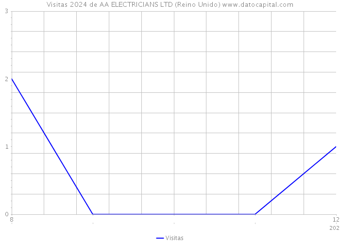 Visitas 2024 de AA ELECTRICIANS LTD (Reino Unido) 