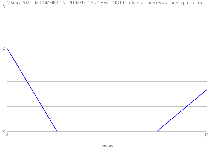 Visitas 2024 de COMMERCIAL PLUMBING AND HEATING LTD (Reino Unido) 