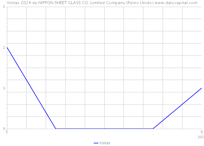 Visitas 2024 de NIPPON SHEET GLASS CO. Limited Company (Reino Unido) 