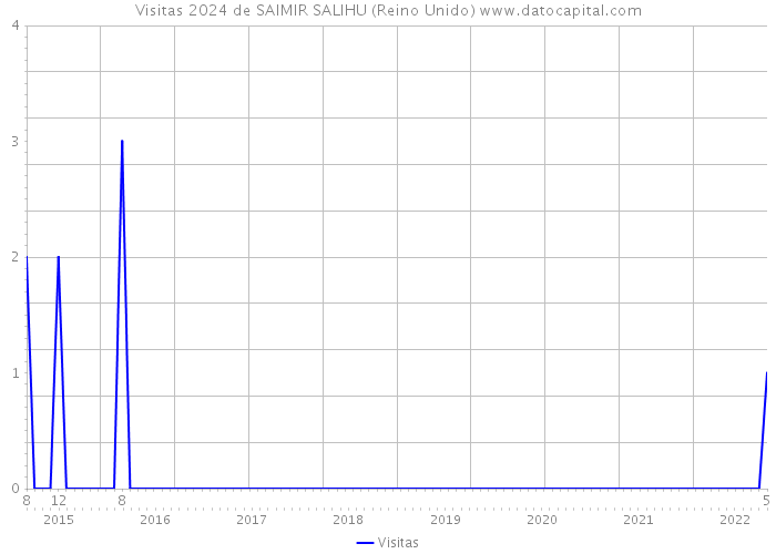 Visitas 2024 de SAIMIR SALIHU (Reino Unido) 