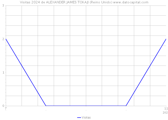 Visitas 2024 de ALEXANDER JAMES TOKAJI (Reino Unido) 