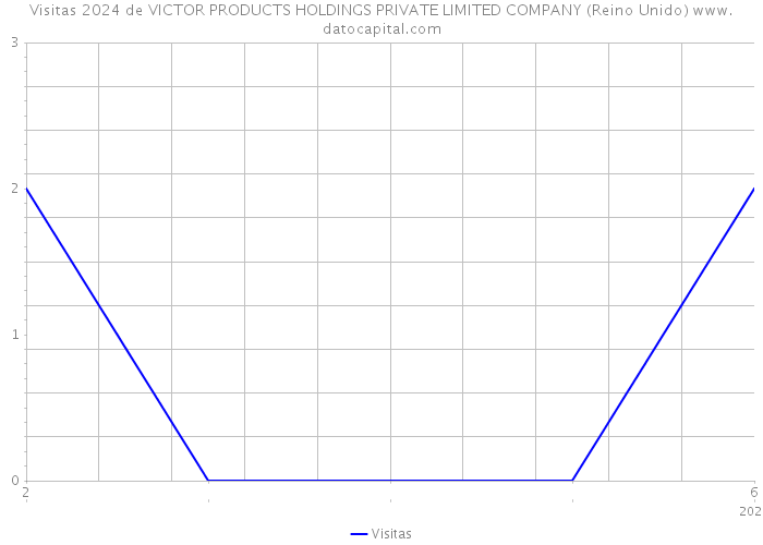 Visitas 2024 de VICTOR PRODUCTS HOLDINGS PRIVATE LIMITED COMPANY (Reino Unido) 