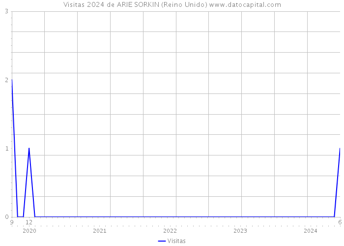 Visitas 2024 de ARIE SORKIN (Reino Unido) 