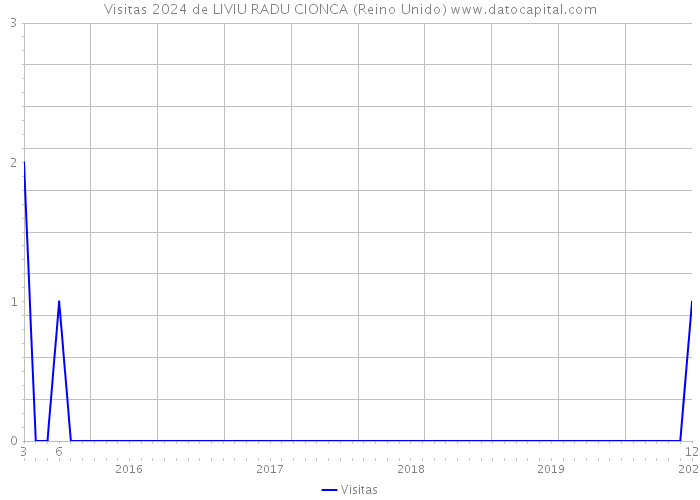 Visitas 2024 de LIVIU RADU CIONCA (Reino Unido) 