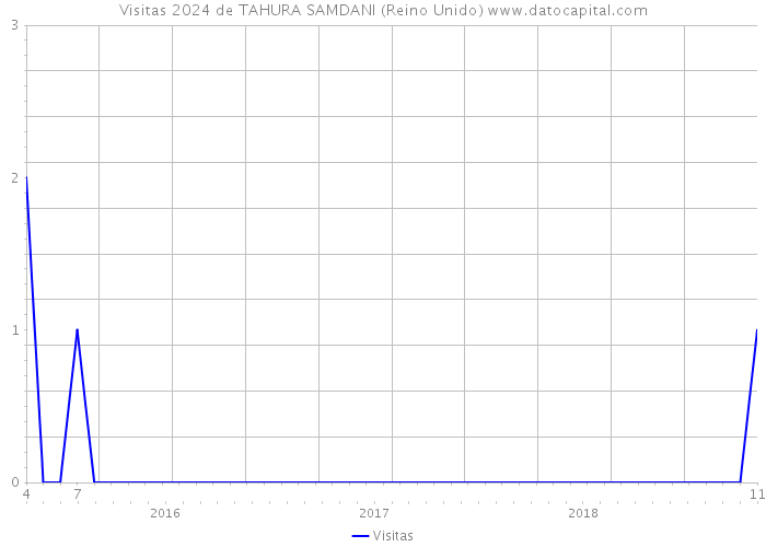 Visitas 2024 de TAHURA SAMDANI (Reino Unido) 