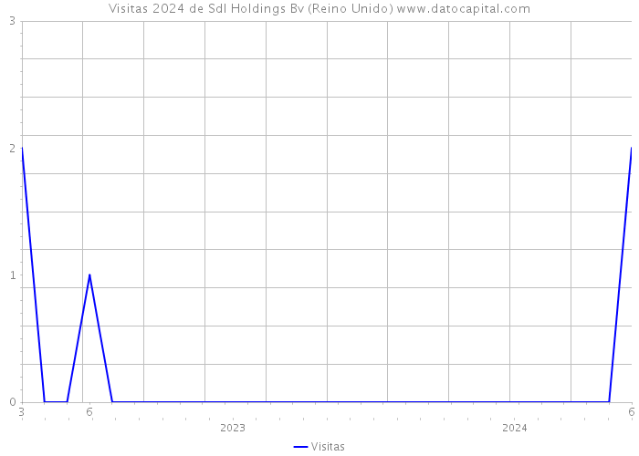 Visitas 2024 de Sdl Holdings Bv (Reino Unido) 