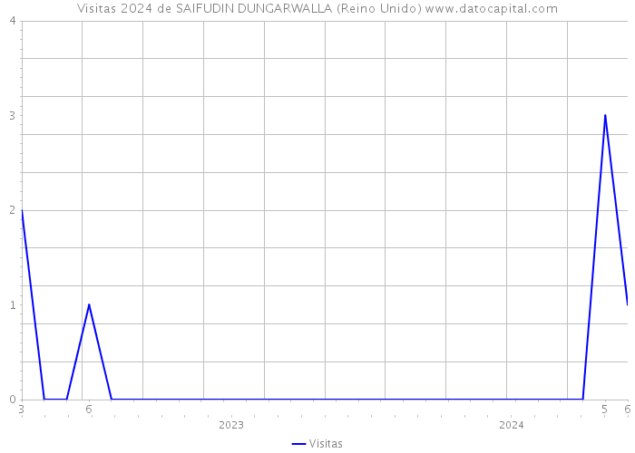 Visitas 2024 de SAIFUDIN DUNGARWALLA (Reino Unido) 