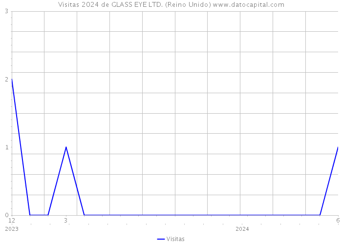 Visitas 2024 de GLASS EYE LTD. (Reino Unido) 