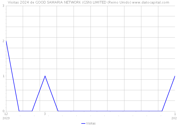 Visitas 2024 de GOOD SAMARIA NETWORK (GSN) LIMITED (Reino Unido) 