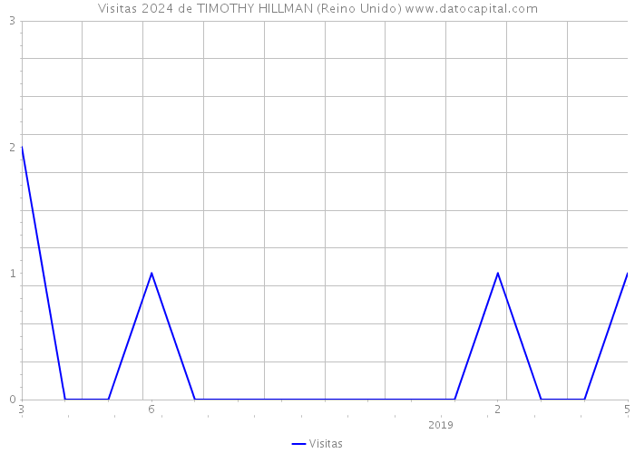 Visitas 2024 de TIMOTHY HILLMAN (Reino Unido) 