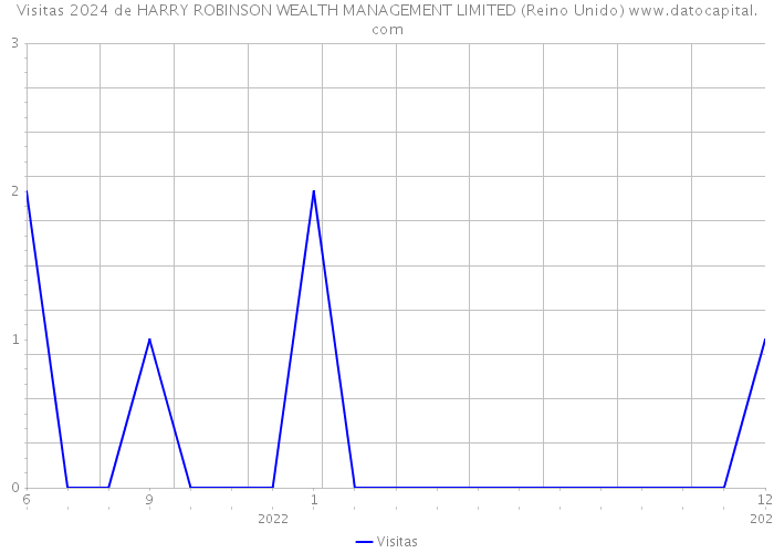 Visitas 2024 de HARRY ROBINSON WEALTH MANAGEMENT LIMITED (Reino Unido) 