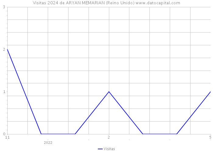 Visitas 2024 de ARYAN MEMARIAN (Reino Unido) 