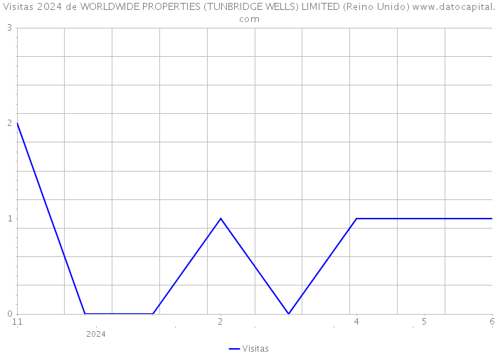 Visitas 2024 de WORLDWIDE PROPERTIES (TUNBRIDGE WELLS) LIMITED (Reino Unido) 