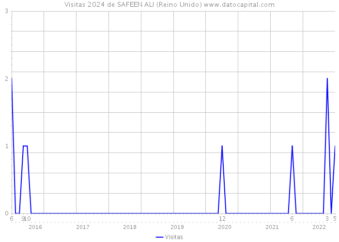 Visitas 2024 de SAFEEN ALI (Reino Unido) 