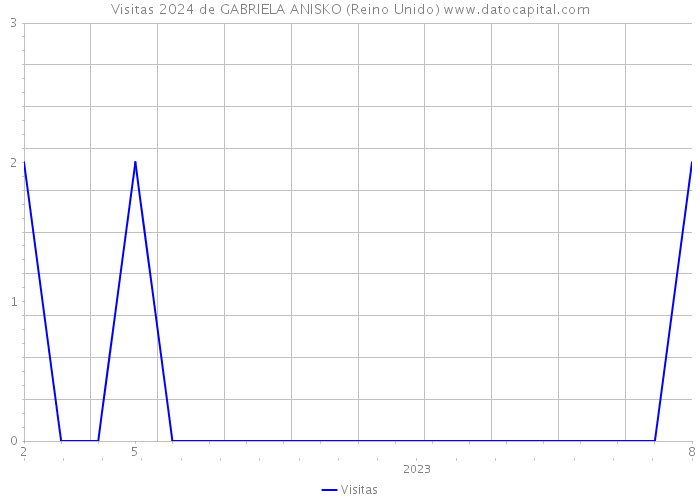 Visitas 2024 de GABRIELA ANISKO (Reino Unido) 